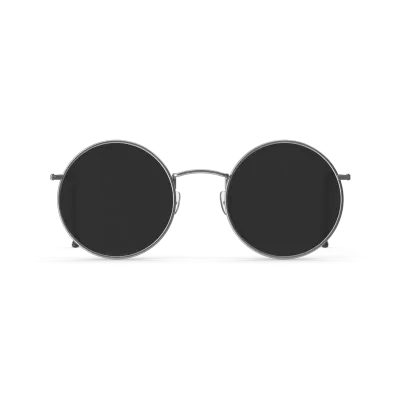 Сонцезахисні окуляри з круглою оправою